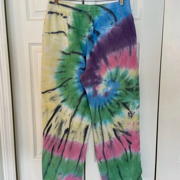 PINK Victoria's Secret Multicolor Tie-Dye Sweatpants - Picture 2 of 4
